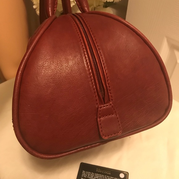 ‼️SOLD‼️Authentic Chanel burgundy handbag - Picture 7 of 8